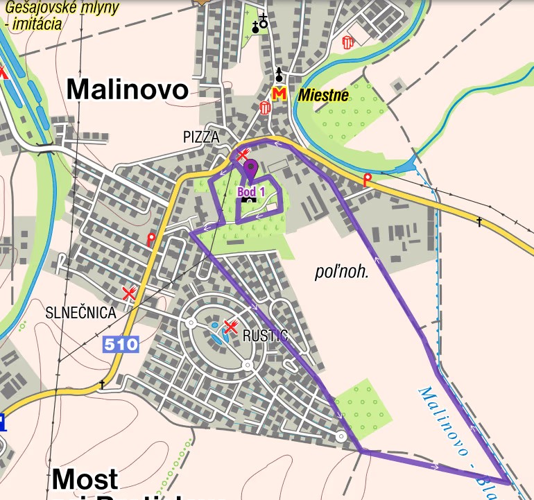 trať